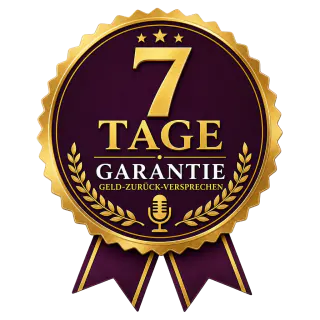 7-Tage-Garantie – Geld-zurück-Versprechen
